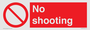 No shooting